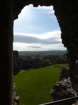 FZ003694 View through old window Denbigh Castle.jpg